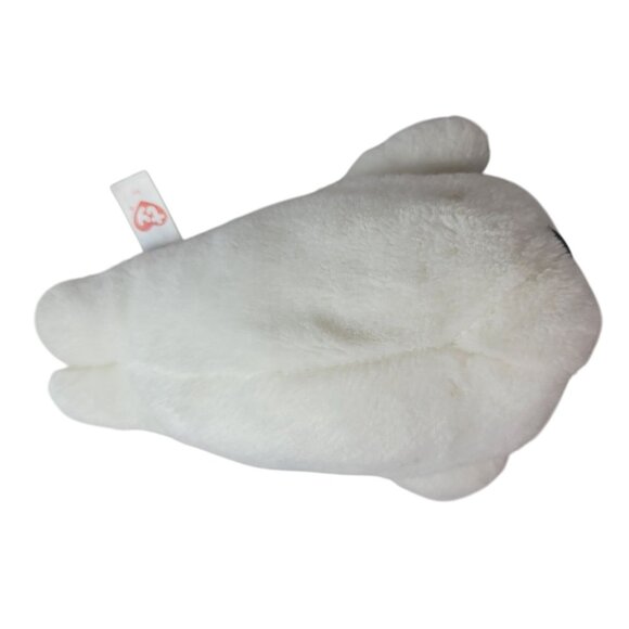 Ty Beanie Boos Plush White 8" Arctic Blue Glitter Eyes Icy Seal Stuffed 2017 - Picture 7 of 11